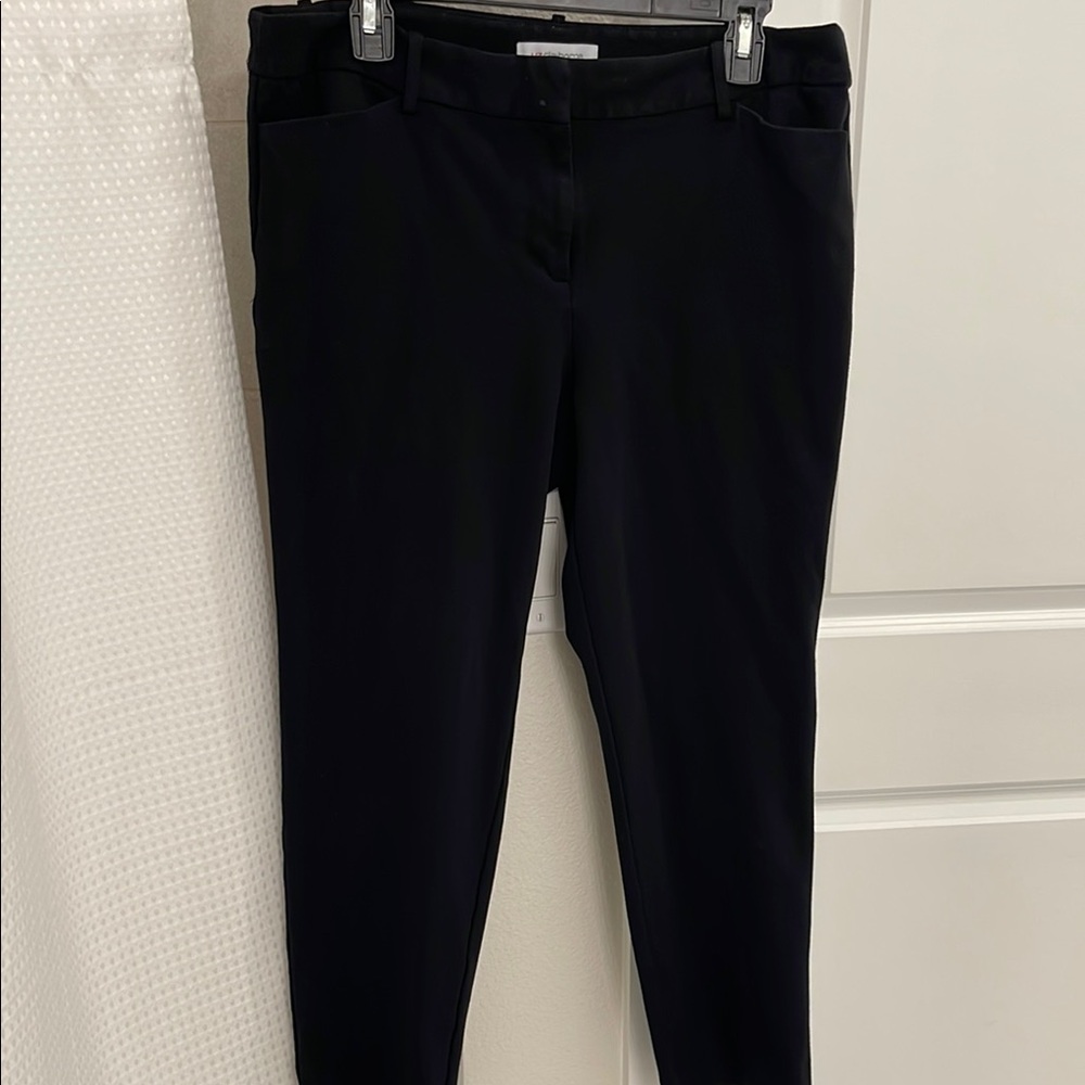 Liz Claiborne Classic Skinny Black Trousers